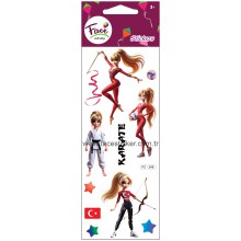 KARATECİ KIZ STICKER FC-249